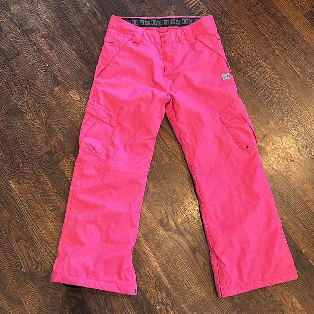 DC Bright Pink Ski Pants